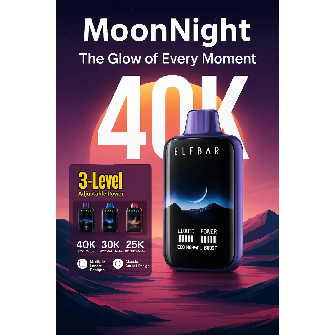 Elf Bar Moon Night 40k – Blackberry Ice - Vape Shop Vijayawada