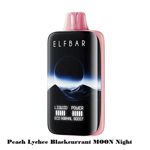 Elf Bar MoonNight 40K – Peach Lychee Blackcurrant - Vape Shop Vijayawada