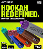Nasty Bar Hooqa DFR10Ki DTL Disposable 3mg India | Vape Store