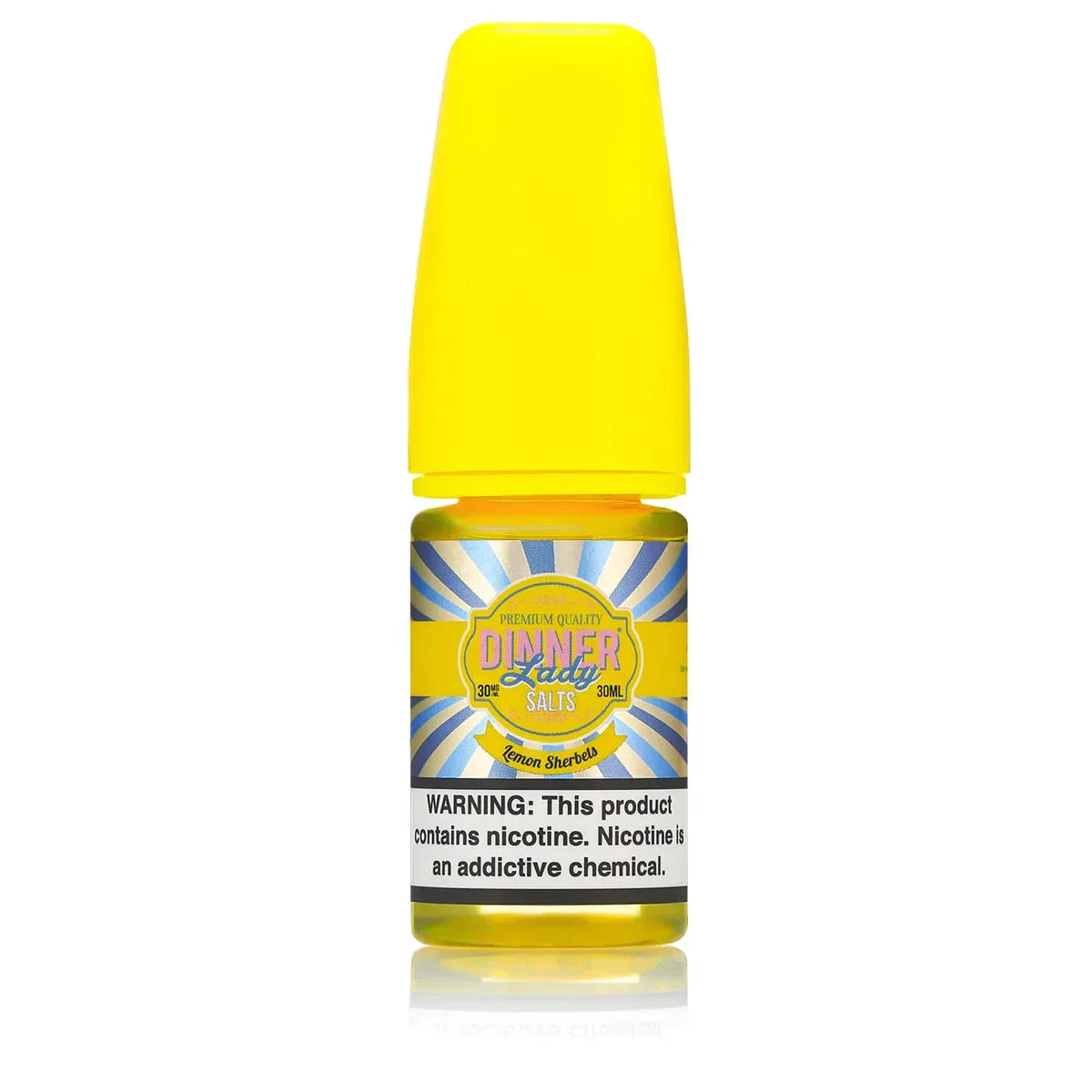 Lemon Sherbets Ice - Dinner Lady Salts | 30ML Vape Juice | 30MG, 50MG | Vape Store