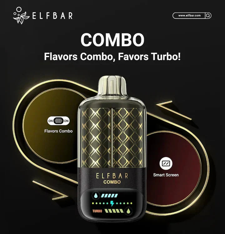 ELF BAR COMBO 25000 Puffs Dual Flavors Disposable Vape India | Vape Store