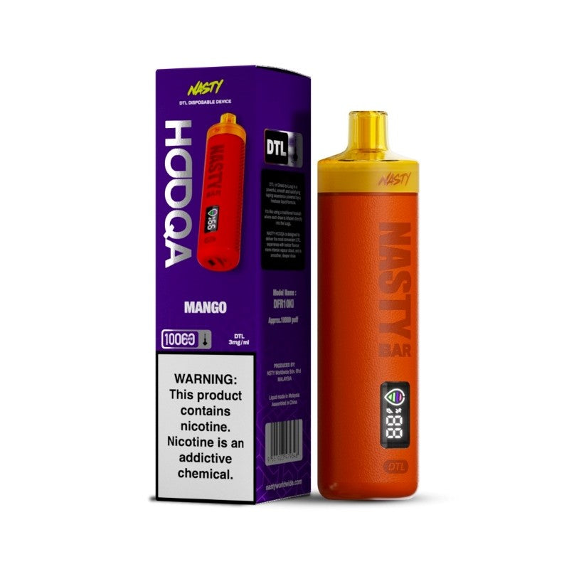 Nasty Bar Hooqa DFR10Ki DTL Disposable 3mg India | Vape Store