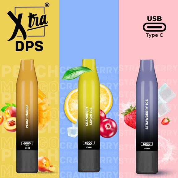 Xtra Dps 6000 Disposable Pod Vape India | Vape Store