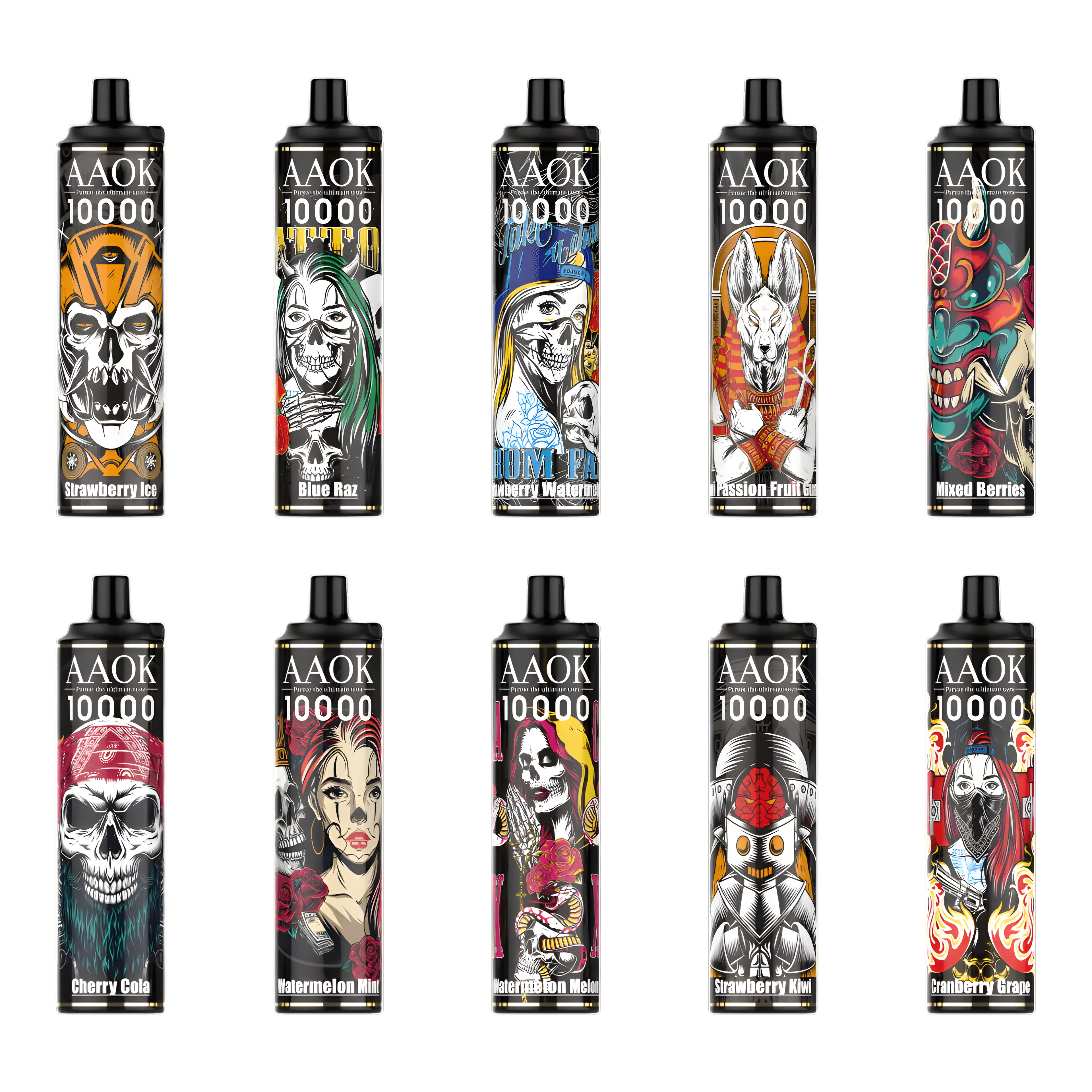 AAOK 11000 Puffs Rechargeable Disposable India | Vape Store