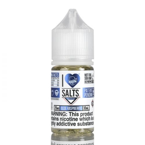Blue Raspberry - I Love Salts | 30 Ml Vape Juice | 25MG, 50MG | Vape Store