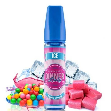 Bubble Trouble Ice - Dinner Lady | 60ML Vape Juice | 3MG, 6MG | Vape Store