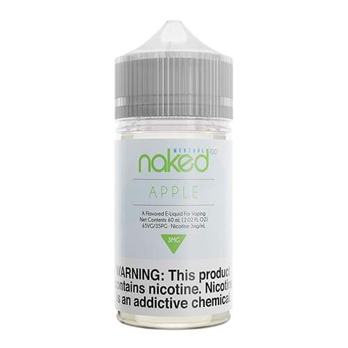 Apple - Naked 100 Menthol | 60ML Vape Juice | 3MG, 6MG, 12MG | Vape Store