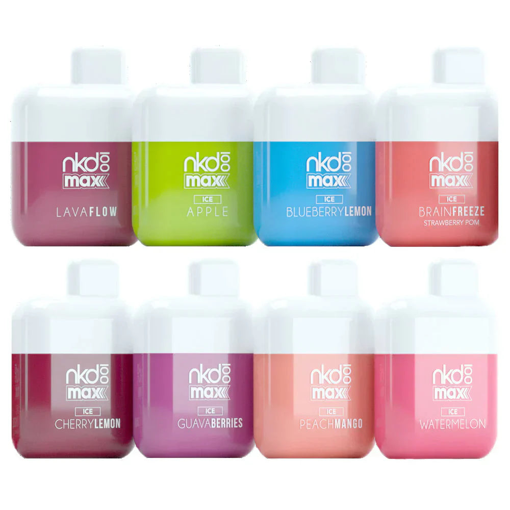 Naked 100 Max Disposable Vape (4500 Puffs - 50mg) India | Vape Store