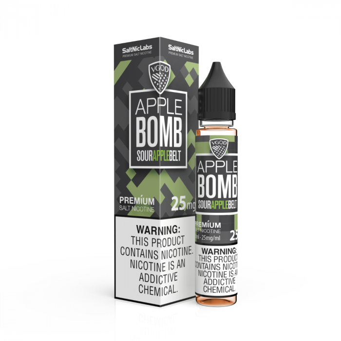 Apple Bomb - VGod SaltNic | 30ML Vape Juice | 25MG, 50MG | Vape Store
